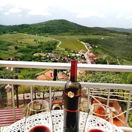 Studio Apartman Bel Vedere Motovun Bagian luar foto