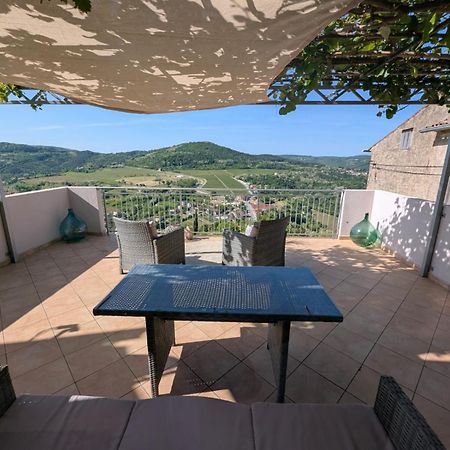 Studio Apartman Bel Vedere Motovun Bagian luar foto