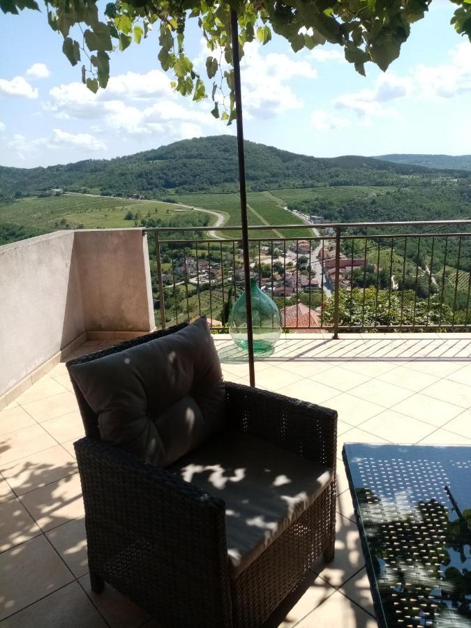 Studio Apartman Bel Vedere Motovun Bagian luar foto