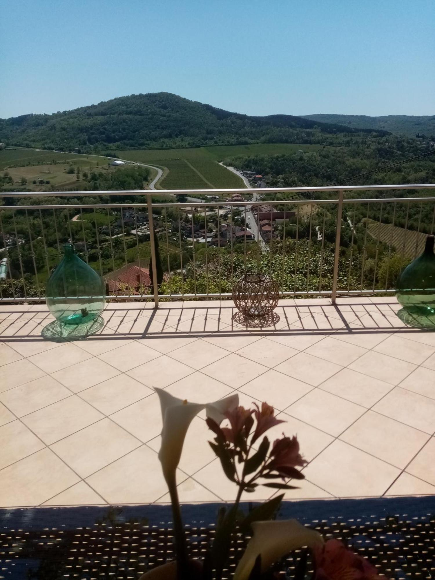 Studio Apartman Bel Vedere Motovun Bagian luar foto